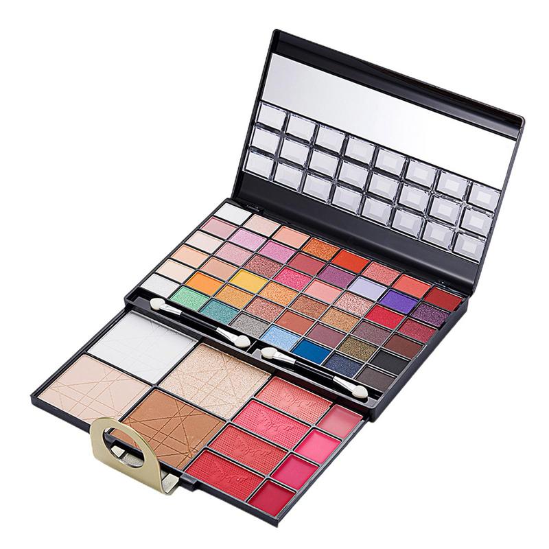 Sdattor 60 Colors All In 1 Makeup Kit Ultimate Color Combination Waterproof Blush Eye Shadow Make Up Pallet Makeup Gift Set For